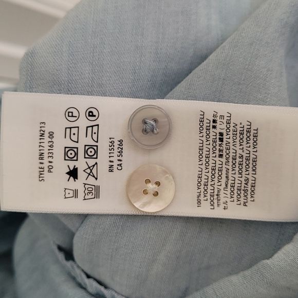 7 For All Mankind Chambray Dress - Picture 5 of 6